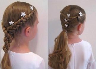 Potongan rambut kanak-kanak yang bergaya untuk kanak-kanak perempuan yang berbeza umur